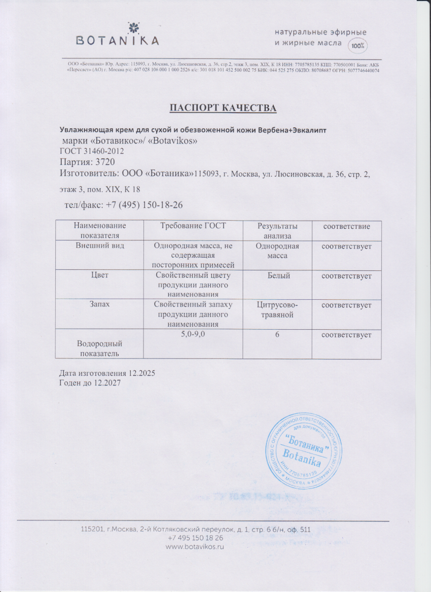 Паспорт №122025